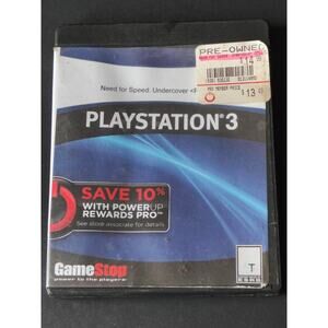 Need for Speed: Undercover (Sony PlayStation 3, 2008) Tested Works Video Game